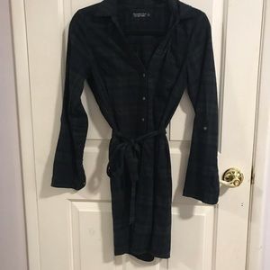 Abercrombie plaid shirt dress